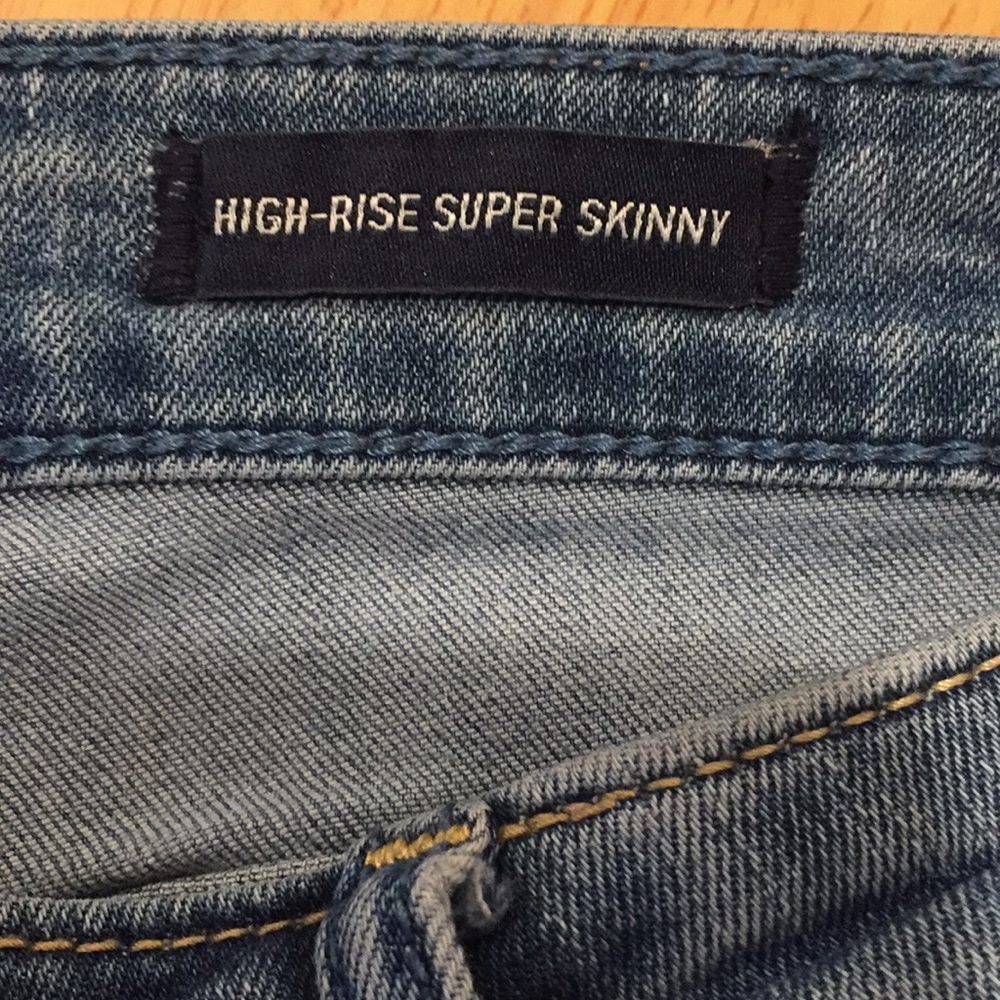 High Rise Super Skinny Jeans - Picture 6 of 8